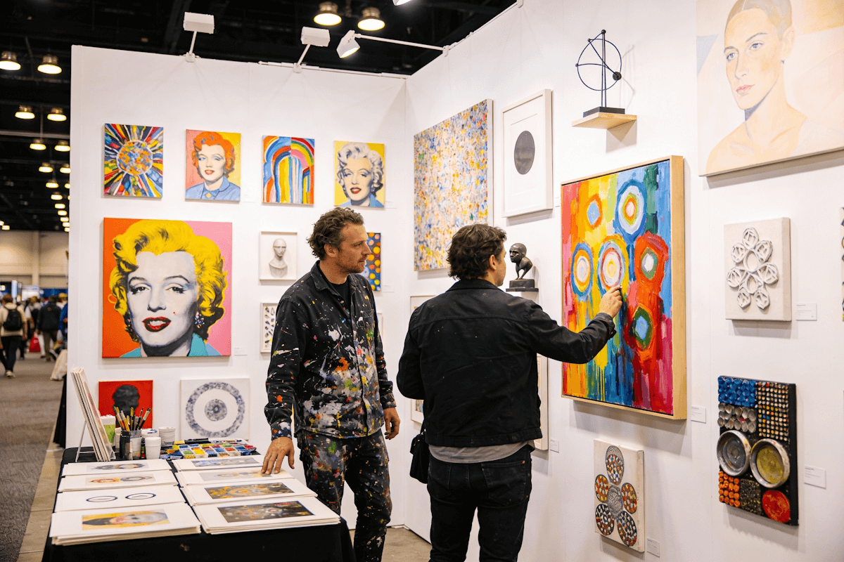 Art gallery event